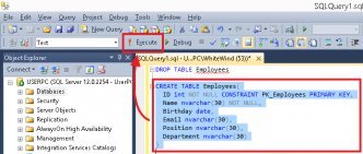 Учебник по языку SQL (DDL, DML) на примере диалекта MS SQL Server После выполнения скриптов
